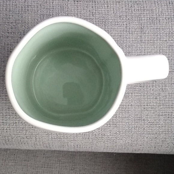 HAPPY Sunflower Double-sided Mug Green Inside 🌻 - Picture 4 of 5